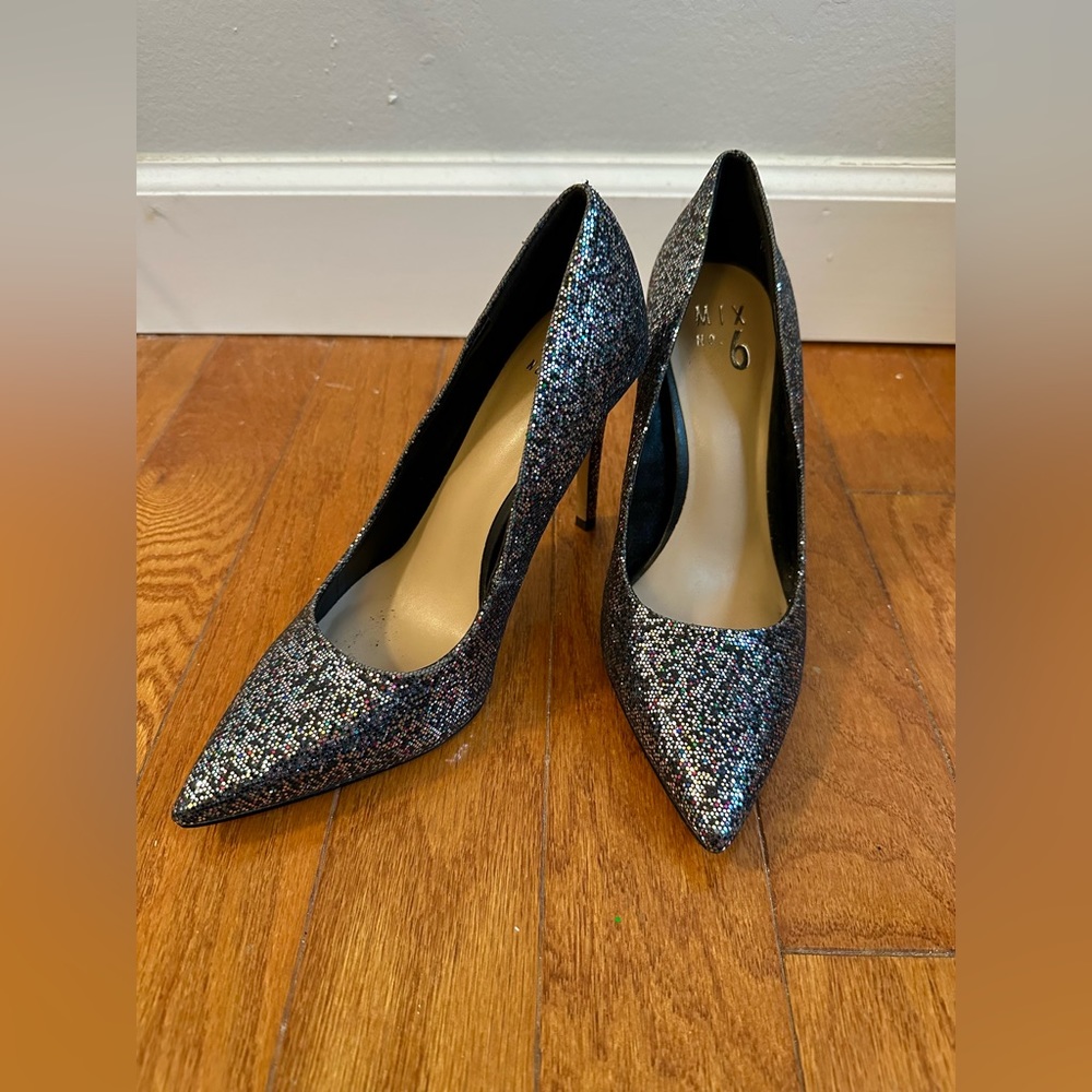 Sequin Heels